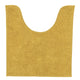 Wc mat mosterdgeel polyester 45 x 50 cm | 6 stuks