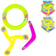 Sun fun flying frisbee set 30 cm assorti set van 3 | 12 stuks