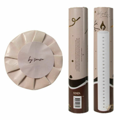 Afbeelding laden in galerijviewer, Senza adventskaars wit 5 x 25 cm | 12 stuks
