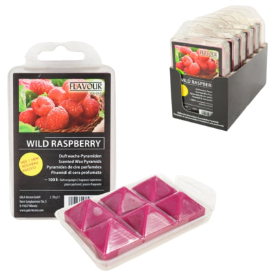 Afbeelding laden in galerijviewer, Gala waxmelts pyramide wild raspberry 6 stuks | 12 stuks
