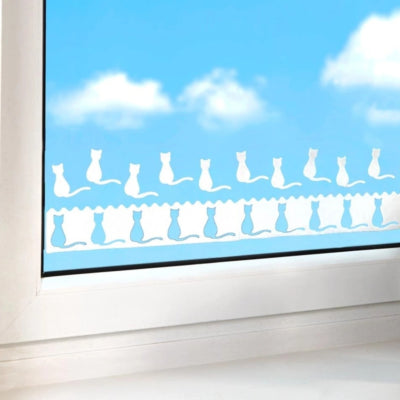 Afbeelding laden in galerijviewer, Condensstrips kat wit 30 cm set van 3 | 50 stuks
