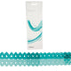 Amscan slinger mini papier aqua 200 cm set van 2 | 20 stuks