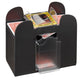Relaxdays kaartenschudmachine op batterij zwart 6 decks | 6 stuks
