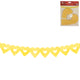 Slinger hart geel 6 m | 24 stuks