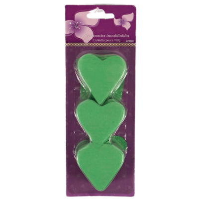 Afbeelding laden in galerijviewer, Confetti hart groen 100 g | 24 stuks
