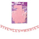 Letterslinger vive les mariès roze 160 cm | 24 stuks