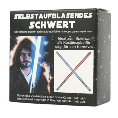 Afbeelding laden in galerijviewer, Folieballon zwaard zelfopblazend 95 cm 2 assorti | 24 stuks
