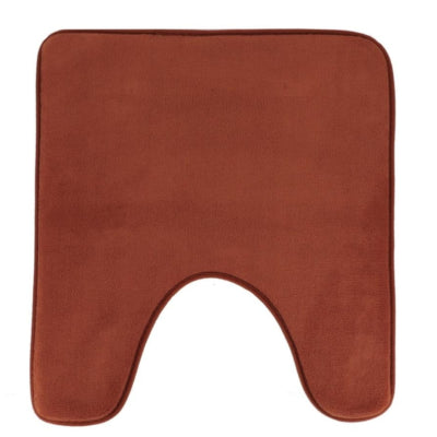 Wc mat terracotta microfiber 45 x 50 cm | 16 stuks