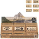 Stempel let the adventure begin 6 cm 6 assorti | 36 stuks