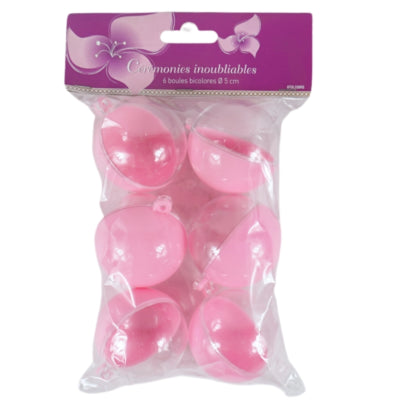 Afbeelding laden in galerijviewer, Hangerbal roze 5 cm set van 6 | 32 stuks
