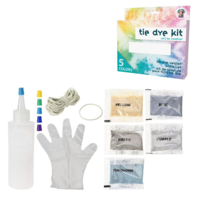 Tie dye verfset 21 cm | 12 stuks