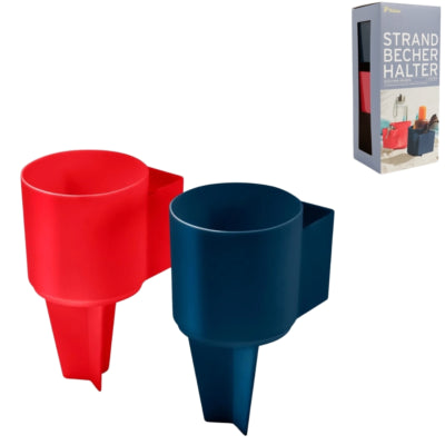 Afbeelding laden in galerijviewer, Tchibo (r) strand bekerhouder 18 cm set van 2 ve24 | 24 stuks
