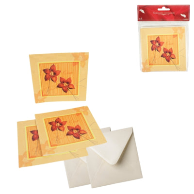 Afbeelding laden in galerijviewer, Kennisgevingskaarten huwelijk nature 12 cm 6 stuks | 24 stuks
