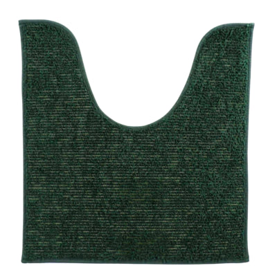 Afbeelding laden in galerijviewer, Wc mat groen polyester 45 x 50 cm | 6 stuks
