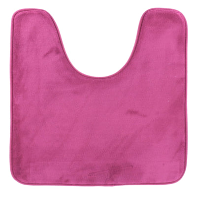 Afbeelding laden in galerijviewer, Wc mat paars polyester 45 x 50 cm | 16 stuks
