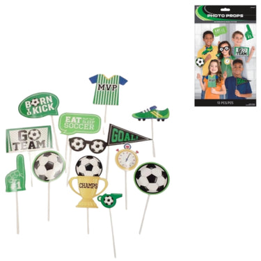 Amscan fotobooth props goal getter set van 13 | 12 stuks