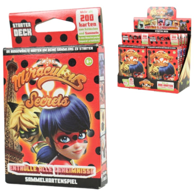 Afbeelding laden in galerijviewer, Miraculous verzamelkaarten starter deck duits set van 30 | 48 stuks
