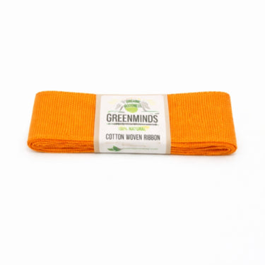 Greenminds lint katoen oranje 2 m | 48 stuks