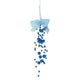 Decoratiestrik blauw 23 cm | 48 stuks