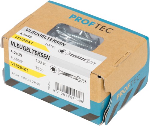 Afbeelding laden in galerijviewer, Proftec spaanplaatschroef 5.0x80 50 torx
