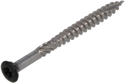 Afbeelding laden in galerijviewer, Proftec tuinhoutschroef rvs-410 lk zwarte kop +snijpunt torx tx20 4.0x35 24 | 200 stuks - 5207.31.25405
