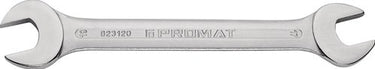 Promat tecwerk dubbele steeksleutel | 13 x 17 mm lengte 201 mm | verchroomd - 4000823112