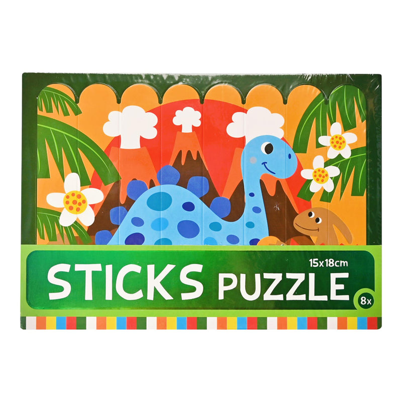 Afbeelding laden in galerijviewer, Sticks puzzle stroken puzzel 15x18cm
