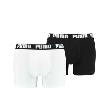 Puma Basic Boxershort Heren (Pack of 2) Zwart Witmaat XL
