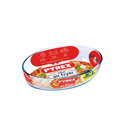 Pyrex airfryer ovale schaal 0,7l 21x13x5cm