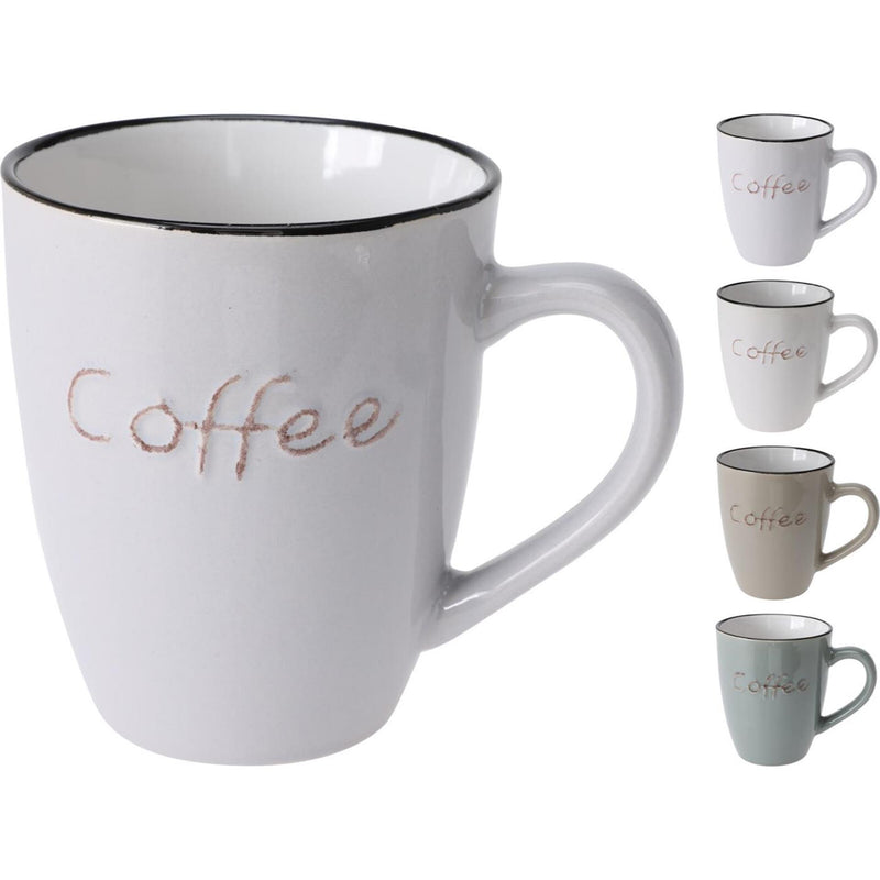 Afbeelding laden in galerijviewer, Excellent houseware beker aardewerk gres 350ml
