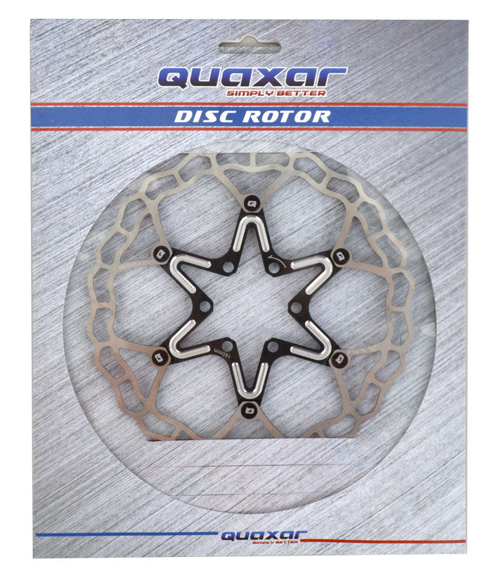 Afbeelding laden in galerijviewer, Quaxar floating disc rotor axim 6 holes
