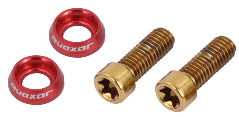 Afbeelding laden in galerijviewer, Quaxar titanium nitrid screws m5x12
