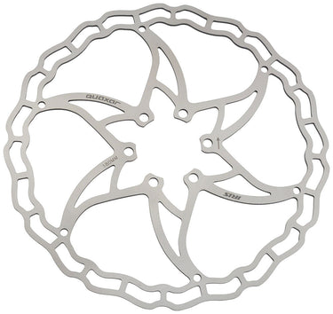 Quaxar iris ultra-lightweight 6-hole disc rotor