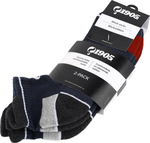 Afbeelding laden in galerijviewer, Quick q1905 sokken 2-pack | marine | maat 40 - 00.114.008.01
