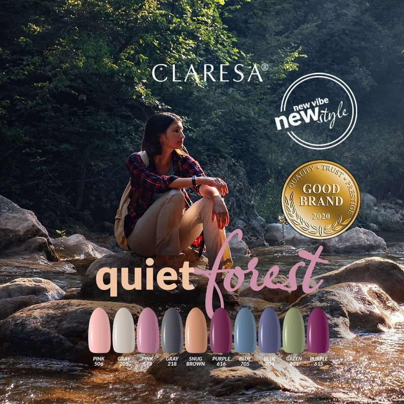 Afbeelding laden in galerijviewer, Claresa uv led gellak 5ml green 801 quiet forest
