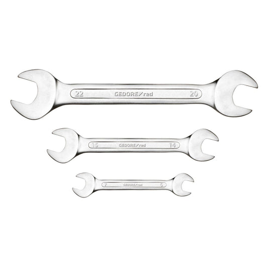 Gedore red r05105008 steeksleutelset sw6-22 lang metrisch 8-delig 3300959 - r05105008