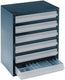 Raaco ladekast met 6 laden type 250 6-3 - 137591 - 137591