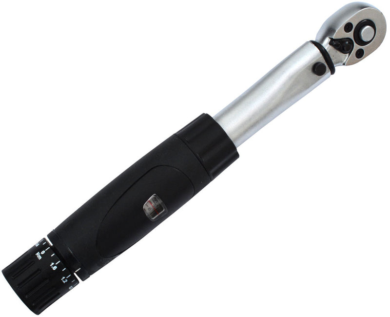 Afbeelding laden in galerijviewer, Radon torque wrench 1 4 2-24 nm fixable
