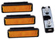 Radon pedal reflector set stvzo incl. screws