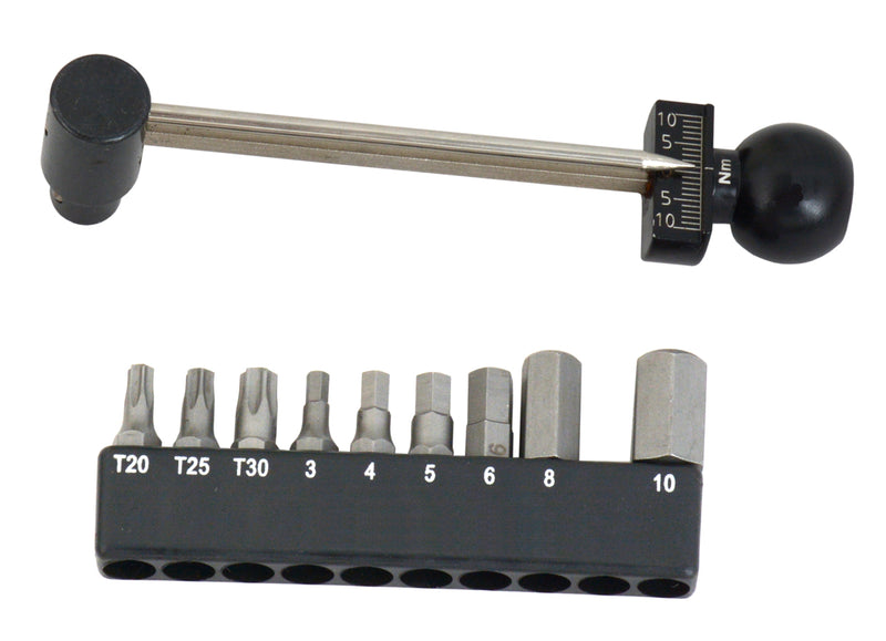 Afbeelding laden in galerijviewer, Radon comp mini torque wrench kit 1 4 1-10 nm incl. bits
