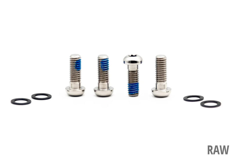 Afbeelding laden in galerijviewer, Oak components titanium screws set m6x16 for brake adapter (4 pieces)
