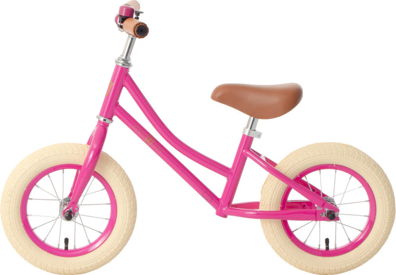 Afbeelding laden in galerijviewer, Rebel Kidz 12.5 , fuchsia. Met verstelbaar stuur en zadel
