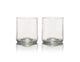 Rebottled glazen - short drink - 2-pack - clear