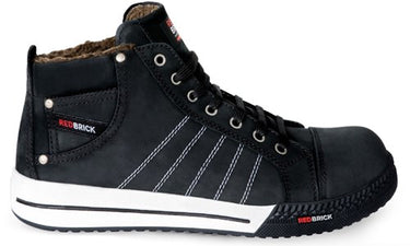 Redbrick ice sneaker hoog s3 gevoerd zwart - maat 47 - 11.083.037.47