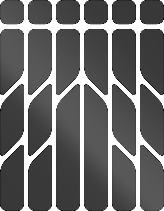 Rie:sel design reflex decals set 're:flex' black