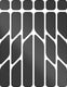 Rie:sel design reflex decals set 're:flex' black