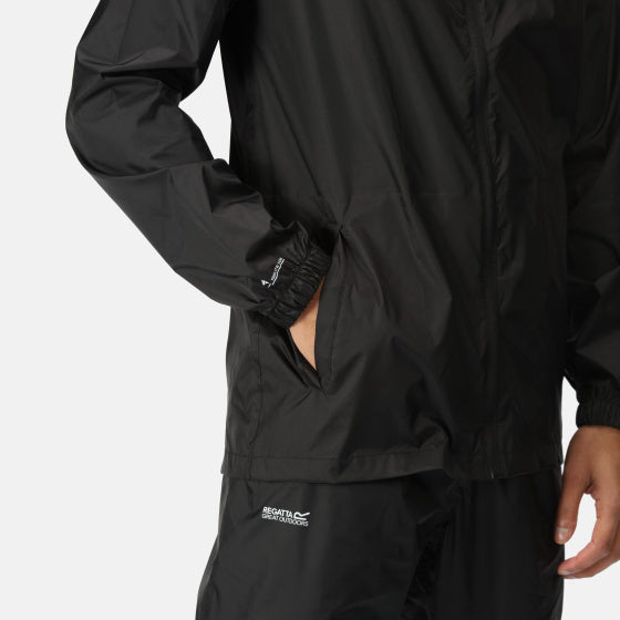 Afbeelding laden in galerijviewer, Regatta Jacket III waterdichte outdoorjas zwart maat XL
