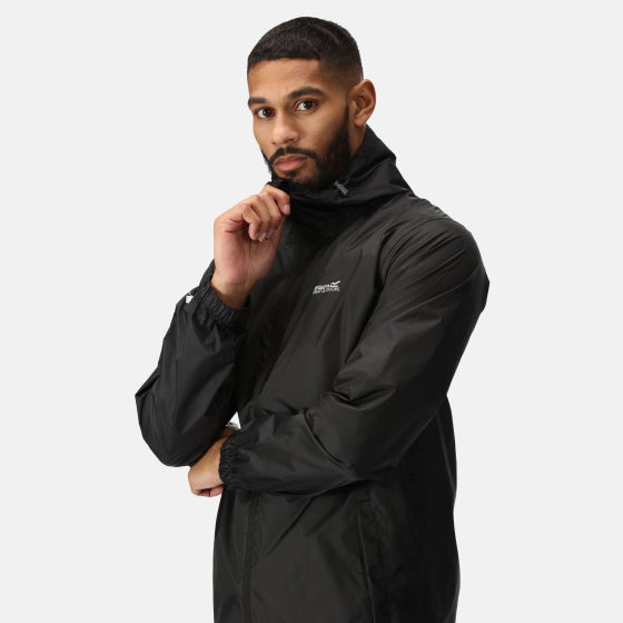 Afbeelding laden in galerijviewer, Regatta Jacket III waterdichte outdoorjas zwart maat XL
