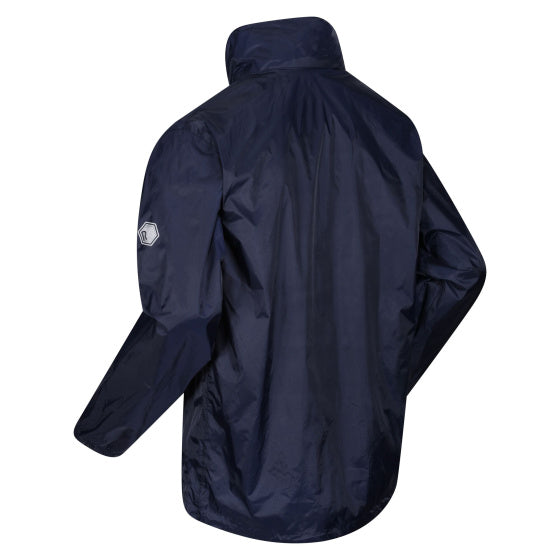 Afbeelding laden in galerijviewer, Regatta Lyle IV regenjas heren donkerblauw maat XL
