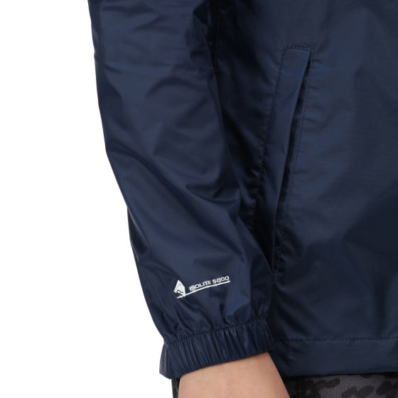 Afbeelding laden in galerijviewer, Regatta Pack-It III regenjack dames donkerblauw maat S
